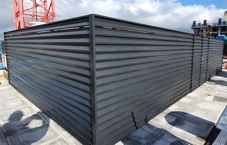 Aluminum Louver Screen